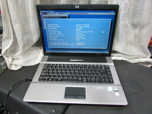 【YNT0377】★HP Compaq 6720s Celeron540 1.86GHz/2GB/80GB/COMBO/15.4Wide/1280x800/BIOS確認のみ★JUNK