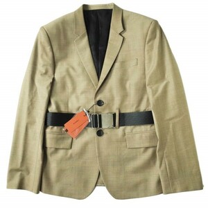 新品 LIBERUM リベルム 20AW 日本製 BELTED TAILORED JACKET ベルテッドテーラードジャケット 2020AW-JK02 1 BEIGE アウター g7683