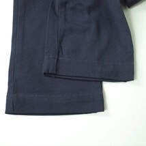 新品 ATELIER BEAUREPAIRE アトリエブールペール 20SS JOSEPH PANT CANVAS キャンバステーパードパンツ 420-0130051 28 NAVY g7653_画像8