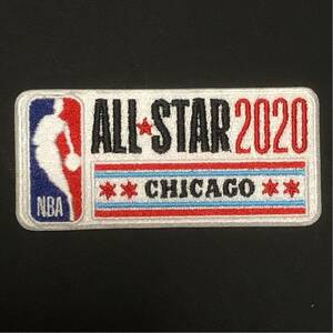 NBA オールスター2020 シカゴ ワッペン 白