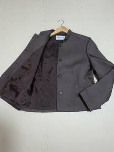 Christian AUJARD PARIS　クリスチャンオジャール スタンド カラー ジャケット レディース 婦人服 トップス size:9AT