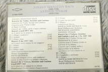 【クラシックCD】『バッハ・ヴィヴァルディ』■ヴァイオリン協奏曲第1・2番 他 ■2つヴァイオリンのための協奏曲 CC-1056/CD-15367_画像4