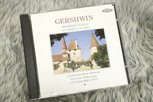 【クラシックCD】『ガーシュウィン』■ラプソディ・イン・ブルー ■パリのアメリカ人 バーンスタイン：指揮 CC-1092/CD-15368