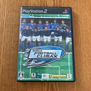 【送料無料】PS2ソフト　ワールドフットボールクライマックス