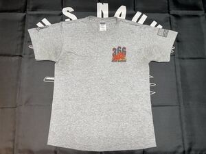  б/у прекрасный товар made in USA 366 mean machine army training squadron shirt JERZEES производства M размер серый 