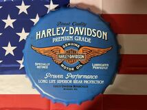 新品未使用　 ハーレーダビッドソン HARLEY DAVIDSON 35cmブリキ看板 アメリカン雑貨_画像1