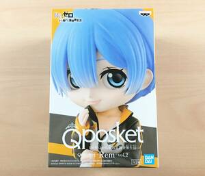 [新品未開封] Q posket レム vol.2 ノーマルカラー フィギュア Re:ゼロから始める異世界生活