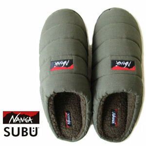  naan ga×s pig kibi winter sandals [NANGA x SUBU TAKIBI WINTER SANDALS] winter sandals khaki size 1/24~25,5cm