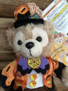 ダッフィー ぬいぐるみバッジ タグ付 東京ディズニーシー ハロウィン