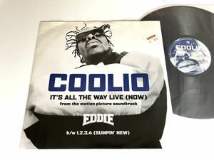 【TOMMY BOY/UK】COOLIO / It's All The Way Live(Now) 6Track12inch TBV731 96年シングル,Gangsta's Paradise,Eddie,1.2.3.4(Sumpin' New)