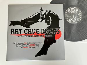 BAT CAVE / Bat Cave Rocks...Don't Fuck With The Tunnel LP MONSTER LIFE RECORDS MLBR-L-001 2000年1st,JPハードコア,メタルコア