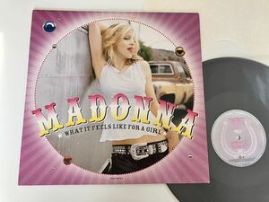 【希少EU盤】Madonna/What It Feels Like For A Girl 12inch WARNER/MAVERICK EU 9362-42379-0 01年シングル,Victor Calderone,Tracy Young