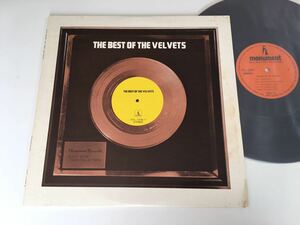 ヴェルヴェッツ / いとしのラナ The Best Of The Velvets 日本盤LP MONUMENT/テイチク CUL1032T 涙のチャペル,夢のお月さま,