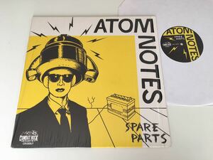 【シュリンク付/フィンランド盤】Atom Notes /Spare Parts LP COMBAT ROCK INDUSTRY FINLAND CRI089LP FINNISHロックバンド,2011年アルバム