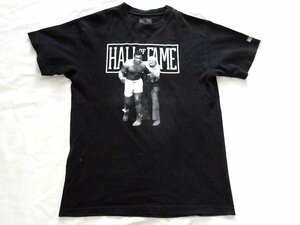  б/у одежда Mike Thai son футболка #1 HALL OF FAME отверстие obfeim