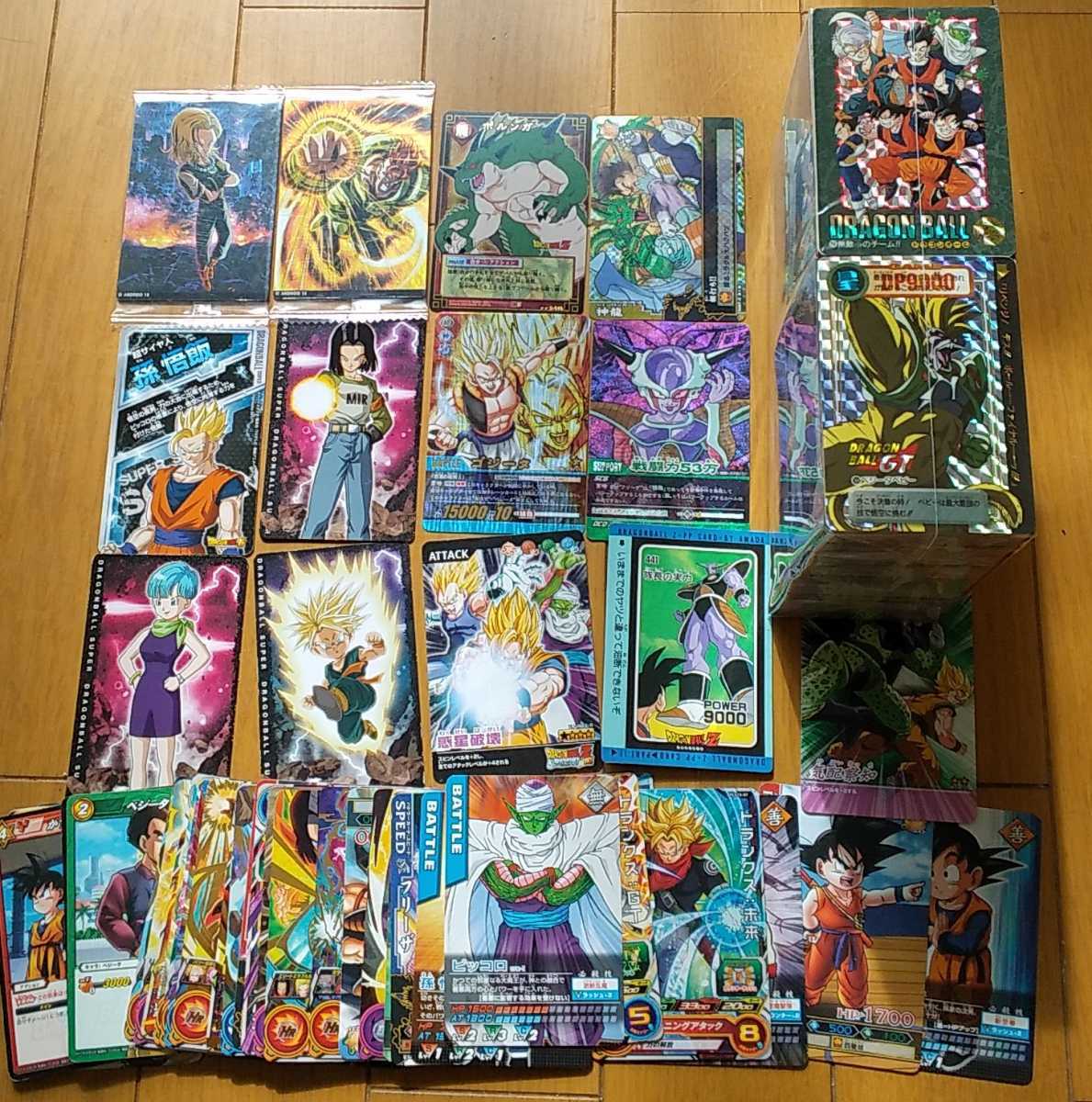 ドラゴンボールZ爆裂インパクト レアカード 一星球〜七星球他75枚 ...