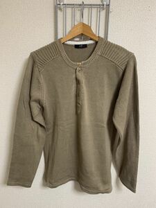 ［23区］　ニットセーター 長袖　茶系　48サイズ