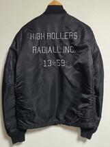 ラディアル MA-1 ミリタリージャケット ブルゾン 中綿 長袖 刺繍 ロゴ S_画像5