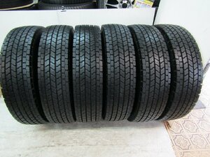 スタッドレス ヨコハマ ZEN 902ZE 225/90R17.5 127/125L 6本セット 4tトラック ダンプ 高床 ひび割れ かた減り少ない MADE IN JAPAN