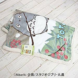  new goods Tonari no Totoro .... sheep boa half blanket [ tree. real .to Toro ]