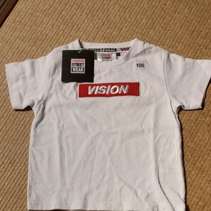 再値下げ visionキッズ白Tシャツ