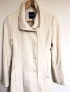  long coat &byP&D and bai Pinky and Diane lady's cream color L size 