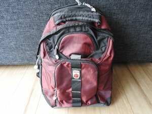 **Timberland( Timberland ) rucksack backpack black wine red **