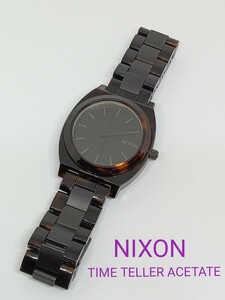 ★■ NIXON TIME TELLER ACETATE レディース腕時計 稼働中