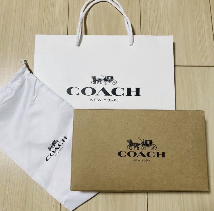 COACH コーチ ショップ袋 紙袋 ギフトボックス ショッパー ブランド
