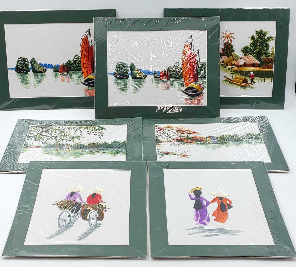 刺繍絵の値段と価格推移は?|19件の売買データから刺繍絵の価値が