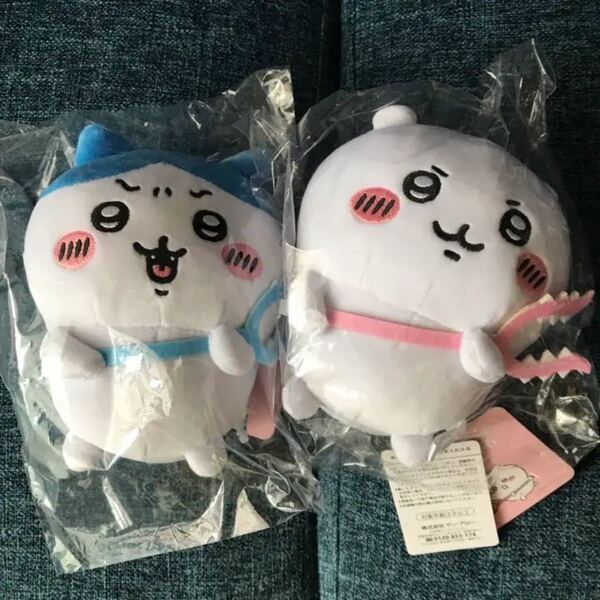 【キャラクターグッズ】ぽてたまぬいぐるみ ちいかわ ハチワレ さすまた