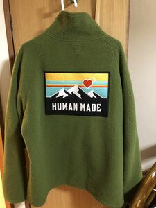 HUMAN MADE FLEECE スウェットパーカー ボア ジャケット SIZE L WAVY着用