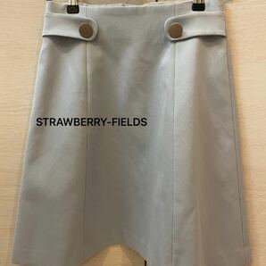 STRAWBERRY-FIELDS 台形スカート　水色