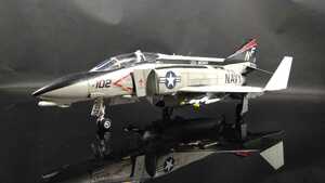  Tamiya 1/48 F-4B 1973 year Mig killer final product 