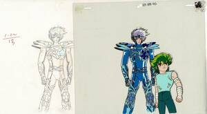  Saint Seiya crystal ...( crystal se in to) sea .. cooler ticket Isaac cell picture animation original picture car rice field regular beautiful Shueisha weekly Shonen Jump [A113]