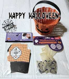 Halloween Halo we n Halloween clear ba Rune 4 sheets &.. gift box small 2 piece unopened * new goods 