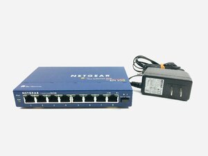 NETGEAR/ネットギア EN108 8ポート 10Mbps Ethernet Hub ハブ 