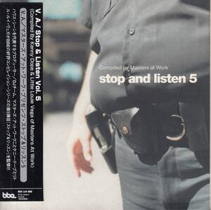 輸 VA / STOP AND LISTEN 5 COMPILED BY MASTERS AT WORK 帯付◆規格番号■PCD-3550/1◆送料無料■即決●交渉有