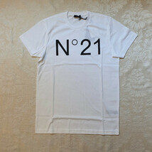 【新品・未使用】N°21 numero ventuno KIDS ロゴTシャツ 　ホワイト　14Y　N21173N0153_画像1