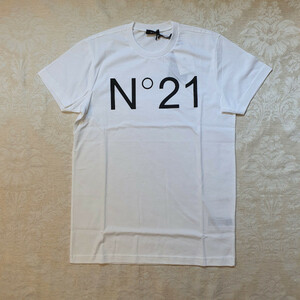 【新品・未使用】N°21 numero ventuno KIDS ロゴTシャツ 　ホワイト　14Y　N21173N0153