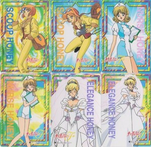 キューティーハニーF　カードダス第１弾　ノーマルコンプ　全１８種　送料１４０円