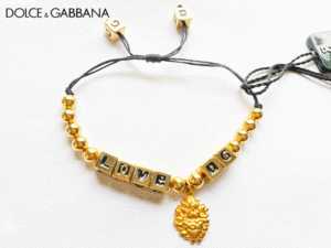  Dolce & Gabbana WBK3L2 W1111 87655 LOVE DG BRACELET with size adjustment function Rav DG charm code bracele 
