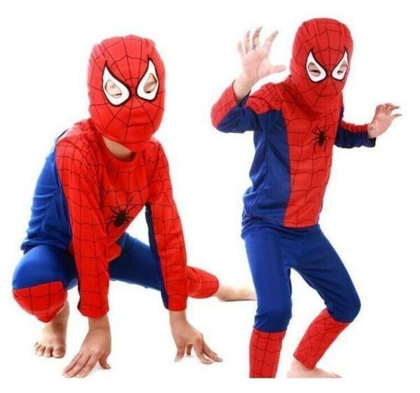 スパイダーマン　子供 コスチューム　コスプレ 衣装 服装 usj ハロウィン 子供用M