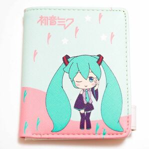 財布 初音ミク ボーカロイド 巡音ルカ 薄　鏡音リン KAITO サイフ さいふ 二つ折り