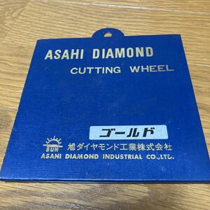 ASAHI DIAMONDO カッティングホイール ゴールド 旭ダイヤモンド工業株式会社