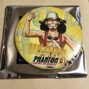 東京ワンピースタワー トンガリストア ファントム PHANTOM 缶バッジ ウソップ 麦わらストア