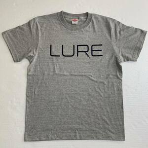 送料無料！★LURE★5.6oz・プリントTシャツ★ミックスグレー★XLサイズ★釣り好きにオススメ！★ルアー釣り人