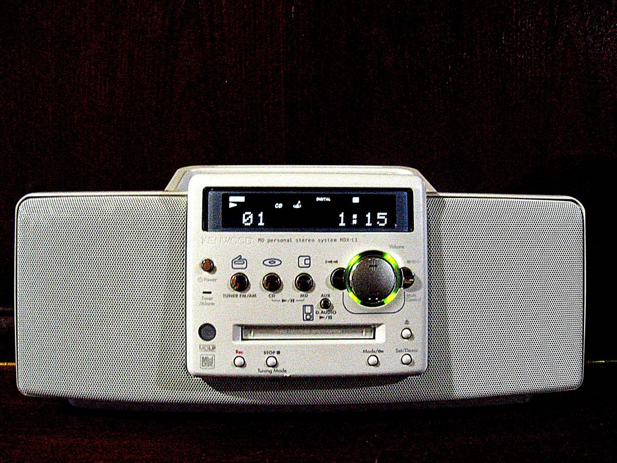 ヤフオク! -kenwood cd md ラジカセの中古品・新品・未使用品一覧