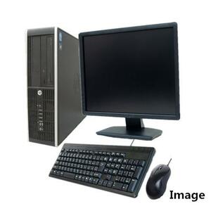 中古パソコン Windows 7 Pro 32Bit搭載 17インチ液晶セット/HP Compaq シリーズ Core i3～/メモリ4GB/HDD250GB/DVD-ROM