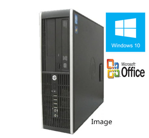 中古パソコン Windows 10 Pro 64bit 正規Microsoft Office Personal 2013付 HP Compaq シリーズ Celeron～ メモリ4G 新品SSD120GB
